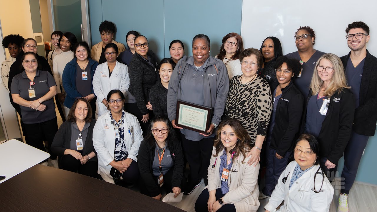 UT Physicians - November 2024 Employee of the Month