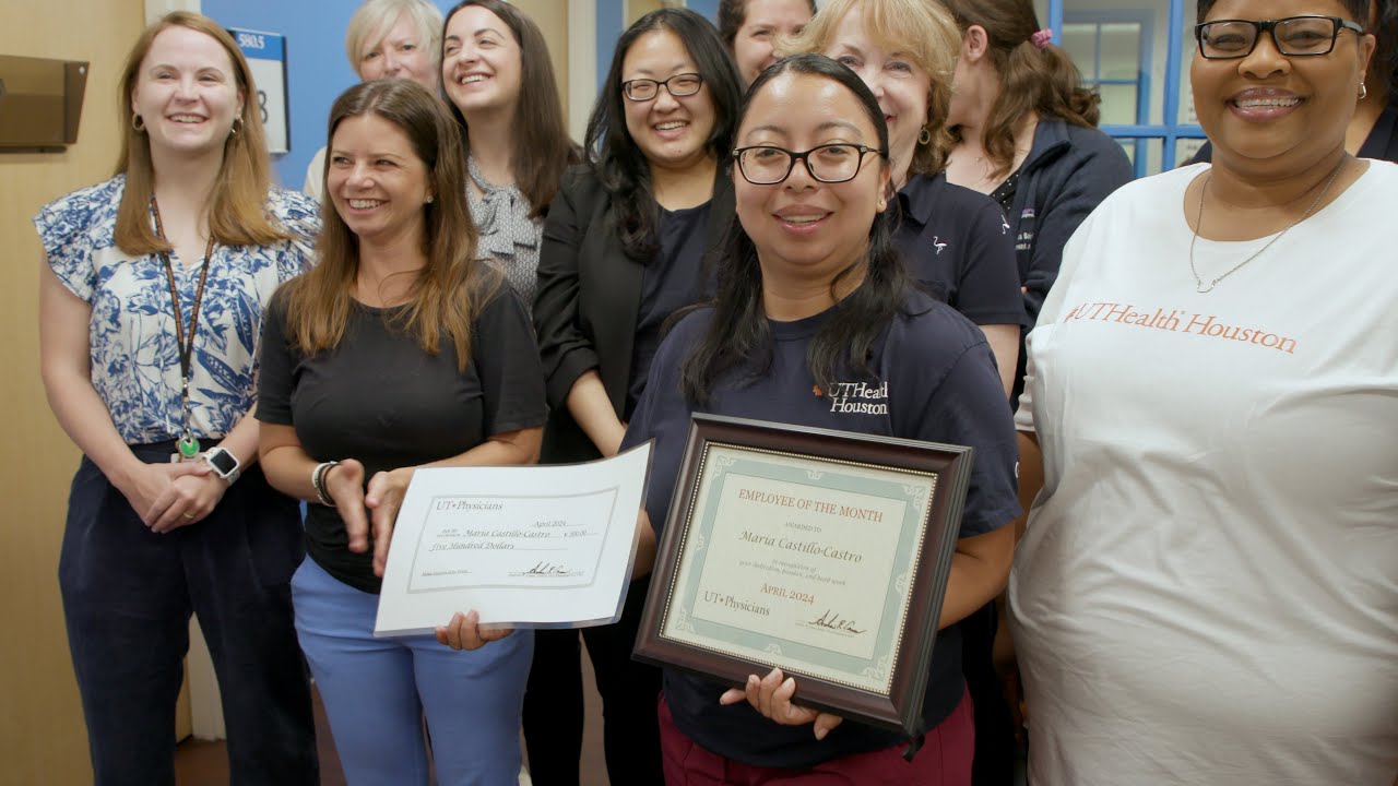 UT Physicians - April 2024 Employee of the Month