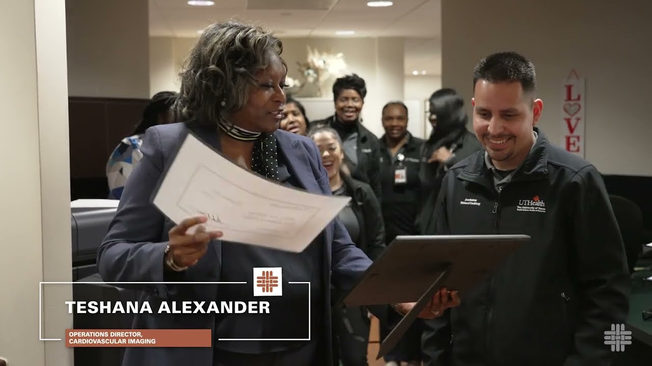 UT Physicians December 2023 Employee of the Month